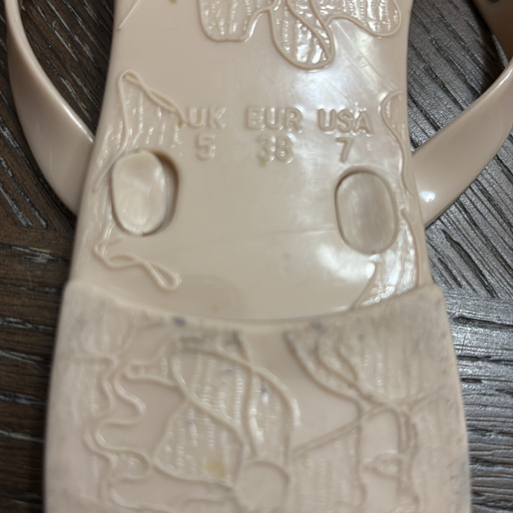 Steve Madden nude jelly studded thong sandal Size 7 - Picture 17 of 17